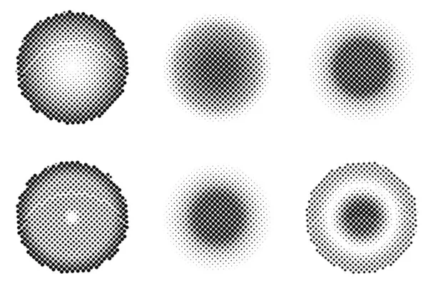 Yarım tonlu noktalar. vektör illüstrasyonu.