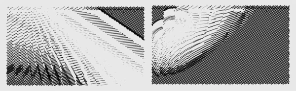 Abstrait Avec Des Rayures Monochromes — Image vectorielle