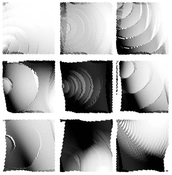 Yarım ton noktalı soyut arkaplan