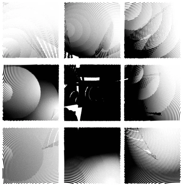 Абстрактний Фон Монохромною Текстурою Векторна Ілюстрація — стоковий вектор