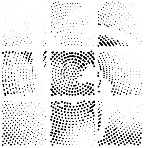 Аннотация Grunge Halftone — стоковый вектор