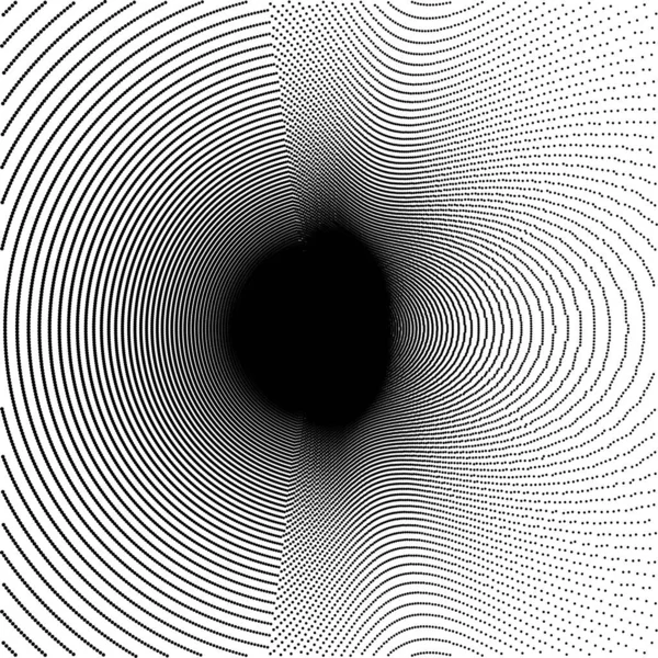 Abstraktes Gestaltungskonzept Monochromes Geometrisches Muster Vektorillustration — Stockvektor
