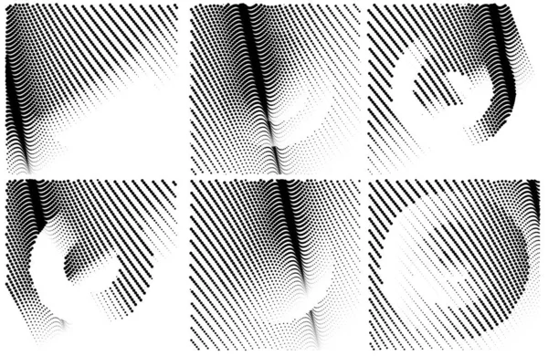 Fondo Geométrico Abstracto Textura Monocromática Patrón Blanco Negro — Archivo Imágenes Vectoriales