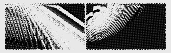 Fond Abstrait Avec Des Points Des Lignes — Image vectorielle