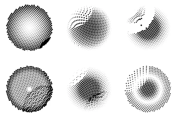 Yarım tonlu noktalar. vektör illüstrasyonu.