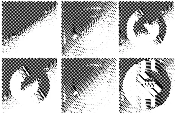 Grunge desenli soyut arkaplan. Yarım ton etkisi. vektör illüstrasyonu.