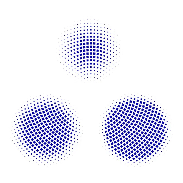 Yarım tonlu noktalar. vektör illüstrasyonu.