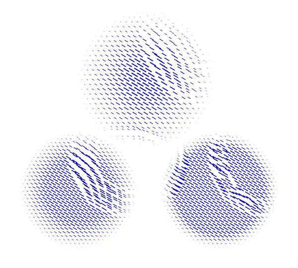 Noktalı ve daireli soyut arkaplan