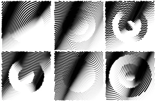 Fond Abstrait Avec Texture Monochrome Motif Noir Blanc — Image vectorielle