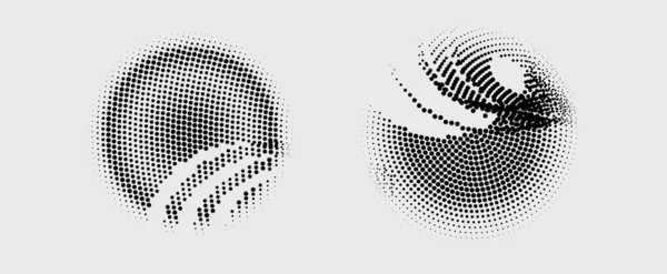 Halftone Prikker Mønster Vektorillustration – Stock-vektor