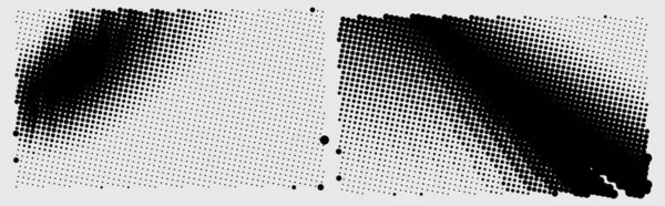 Fond Abstrait Avec Des Points Des Taches Des Lignes Illustration — Image vectorielle