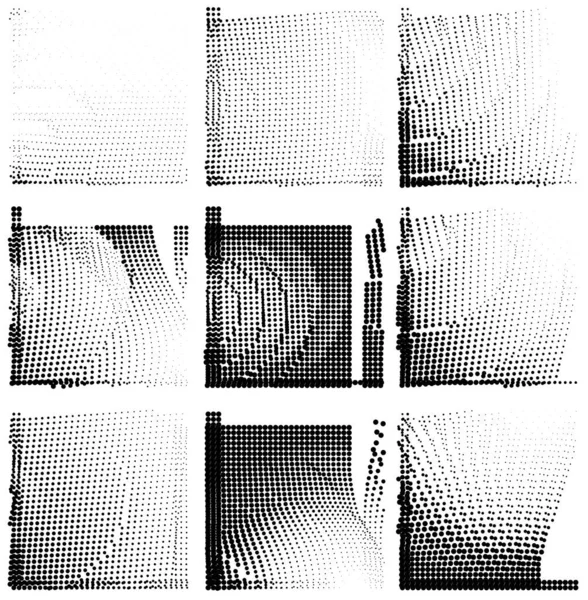 Абстрактний Фон Півтоновими Крапками — стоковий вектор