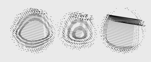 Yarım tonlu noktalar. vektör illüstrasyonu.