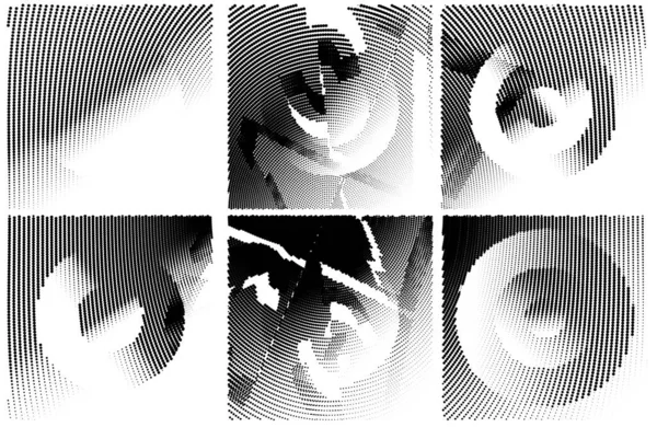 Geometrik desenli yarım ton arkaplan. vektör illüstrasyonu.