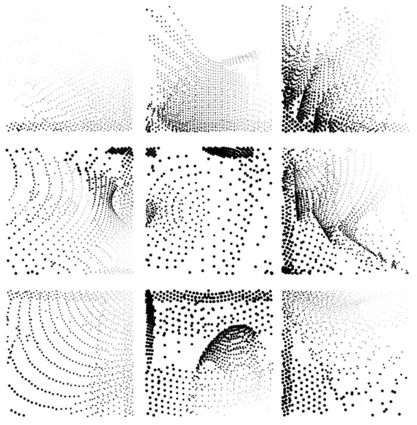 グランジパターンの抽象的な背景 — ストックベクタ