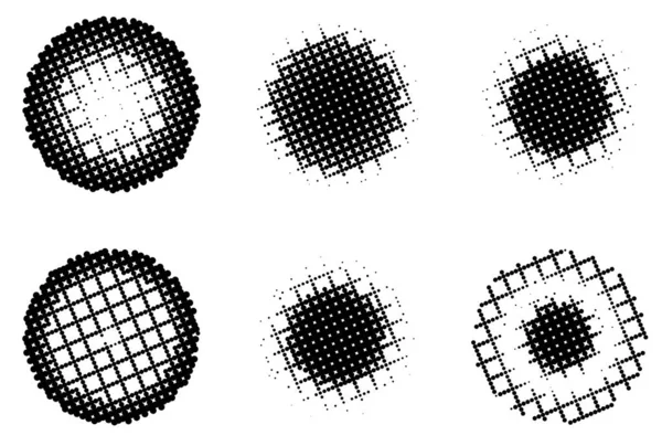 Abstracte Achtergrond Met Stippen Cirkels — Stockvector