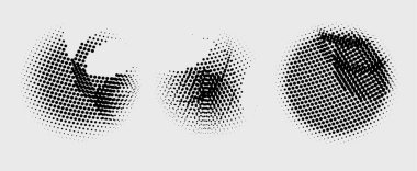 Yarım ton noktalar ve nokta arkaplan