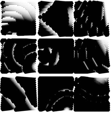 siyah ve beyaz grunge arkaplanı