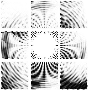 Noktalı soyut yarım ton arkaplan