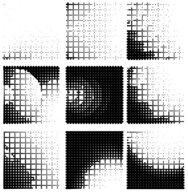 Yarım ton siyah beyaz arkaplan