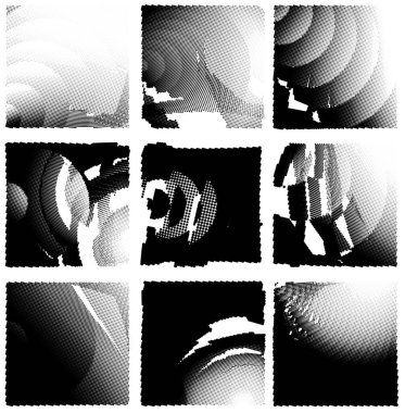 Grunge desenli yarım ton arkaplan