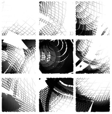 metin veya resim için alanı olan sıkıntılı arkaplan