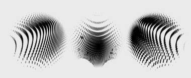 Yarım tonlu noktalı soyut bir arkaplan. vektör illüstrasyonu.