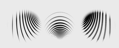 Yarım ton çizgileri olan soyut bir arka plan. vektör illüstrasyonu.