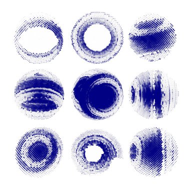 grunge öğeleri kümesi. vektör çizim