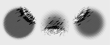 Soyut yarım tonlu noktalar arka plan. vektör illüstrasyonu.