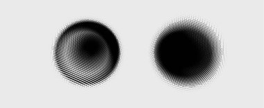 Tek renkli daireler ile arka plan