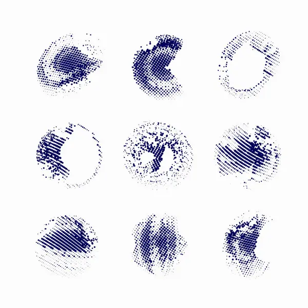 El çizimi elementler. vektör illüstrasyonu.