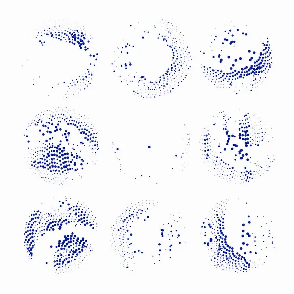 soyut grunge yarım ton nokta deseni