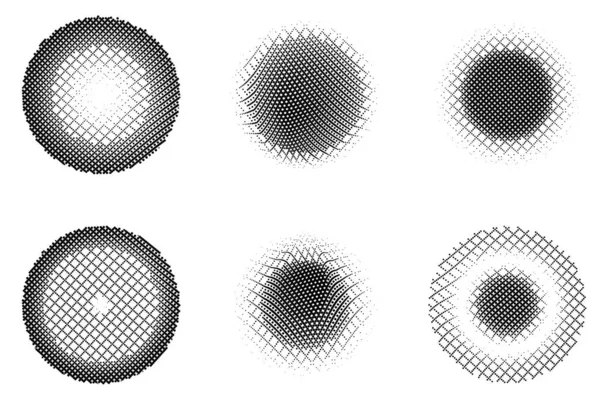 Yarım tonlu noktalar. vektör illüstrasyonu.