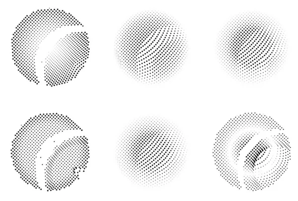 Yarım tonlu noktalar. vektör illüstrasyonu.