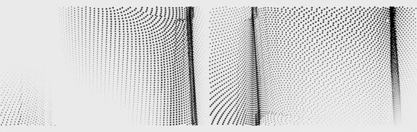 Fondo Abstracto Textura Monocromática Patrón Texturizado Blanco Negro — Vector de stock