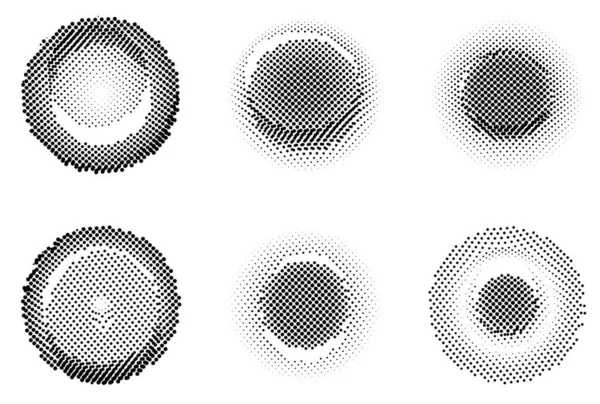 Yarım tonlu noktalar. vektör illüstrasyonu.