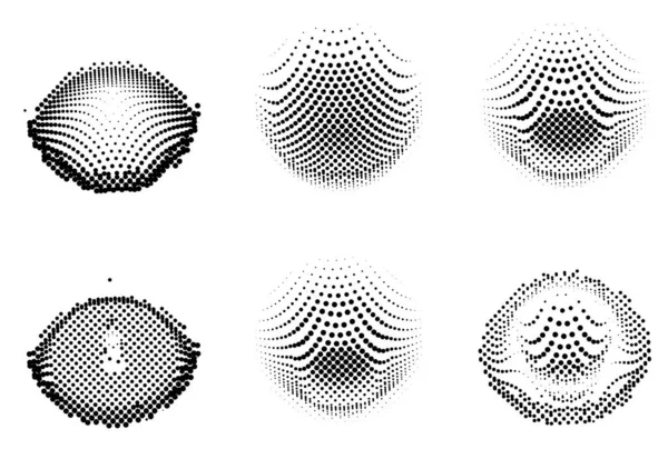 Yarım tonlu noktalar. vektör illüstrasyonu.