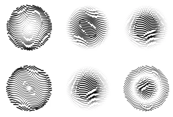 一组抽象向量图标 马赛克设计元素 — 图库矢量图片
