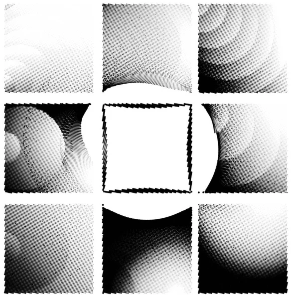 Abstract Background Halftone Dots — Stock Vector