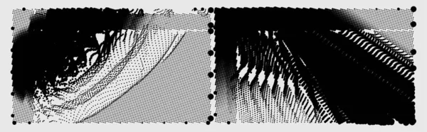 Schwarz Weißer Monochromer Hintergrund — Stockvektor