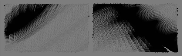 Fondo Abstracto Con Textura Monocromática Patrón Texturizado Blanco Negro — Archivo Imágenes Vectoriales