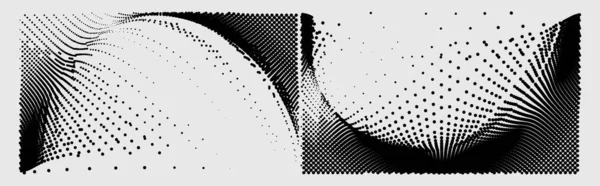 带圆点和线条的抽象背景 矢量说明 — 图库矢量图片