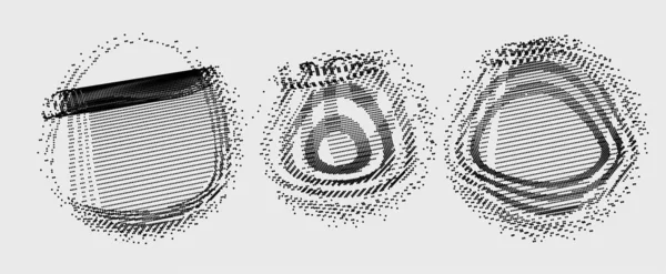 Fond Abstrait Avec Des Lignes Grunge Des Points Des Taches — Image vectorielle