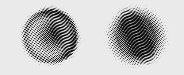 Абстрактний Фон Монохромними Хвилями — стоковий вектор