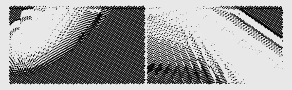 Yarım tonlu noktalar. vektör illüstrasyonu.