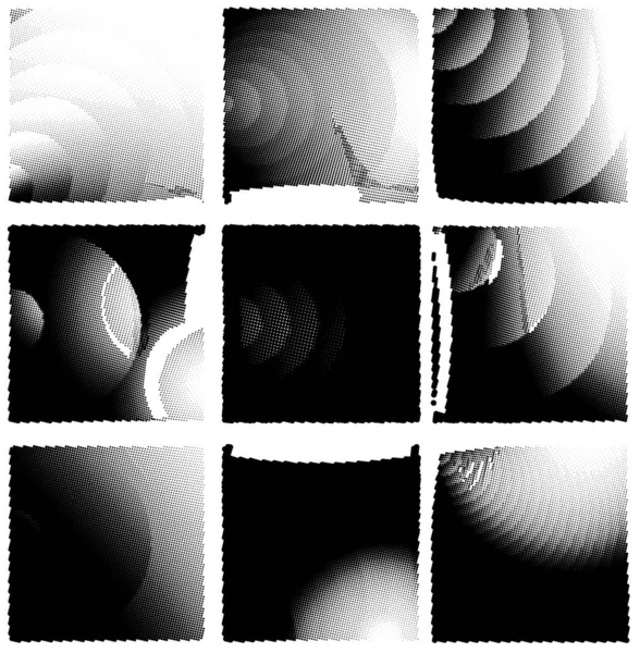 Yarım ton noktalı soyut arkaplan