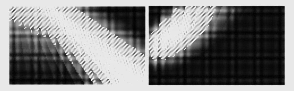 Yarım tonlu noktalar. vektör illüstrasyonu.