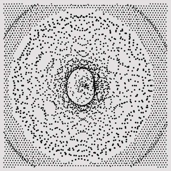 Çemberli soyut bir arka plan. vektör illüstrasyonu.