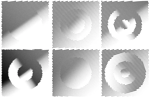 Yarım ton noktalı soyut arkaplan